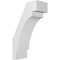 Ekena Millwork 5 1/2-in. W x 10-in. D x 18-in. H Merced Architectural Grade PVC Knee Brace BRCP055X10X18MRC - alternate 1